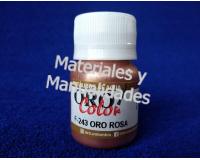 Pintura metalizada Oro Rosa Metálico Acrílicos Al Frío